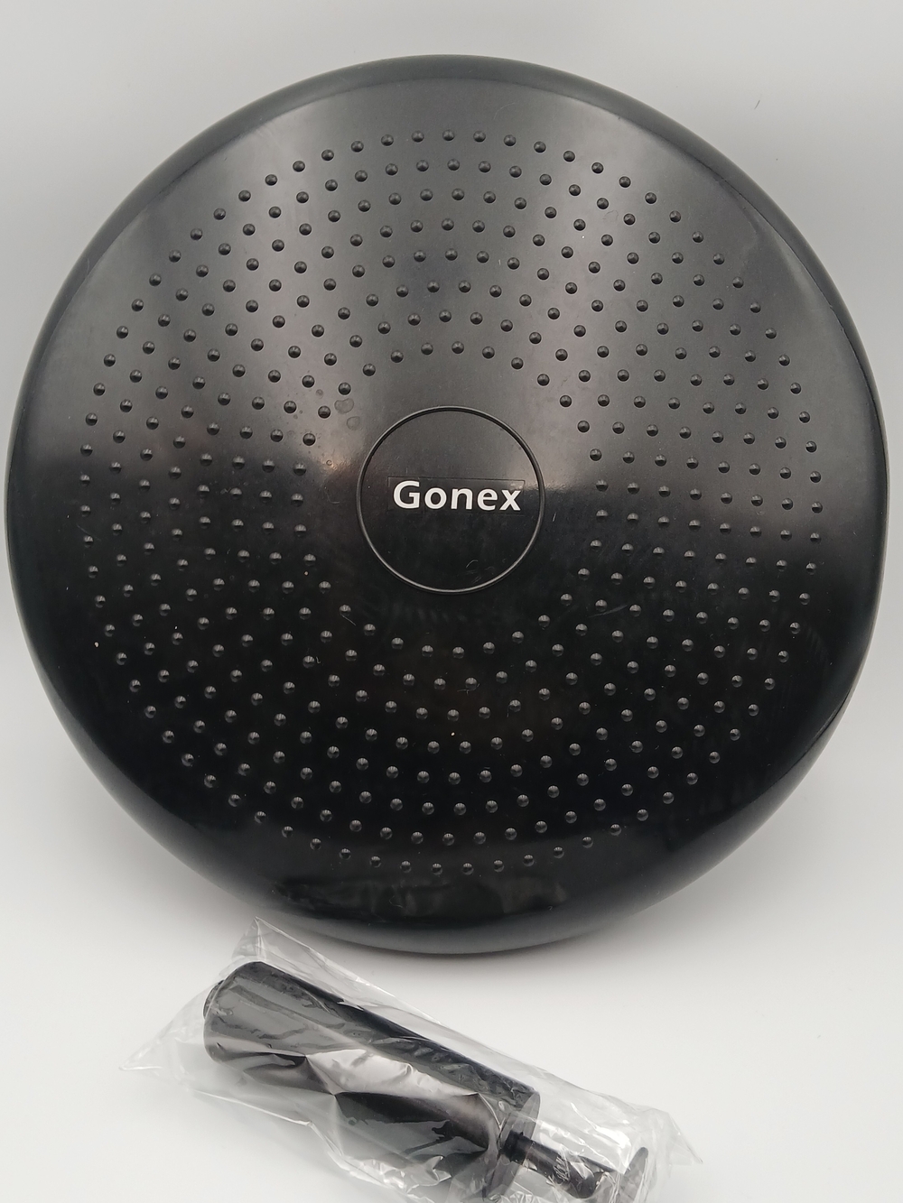 Gonex 13" Inflatable Balance Cushion Stability Disc Wobble Board With Pump Black